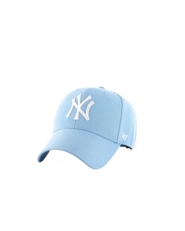 Casquette de baseball Snapback NY - 47 Brand coloris Bleu ciel