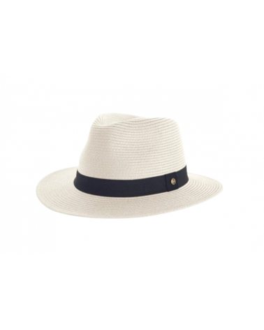 Chapeau Fédora modèle Pana-mate anti UV coloris Blanc - House of Ord