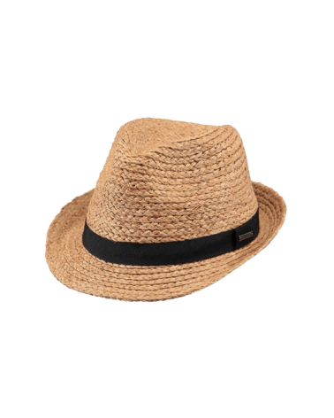 Chapeau forme trilby en paille papier modèle Grayden - Barts