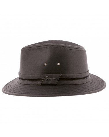 Chapeau forme Traveller modèle Nevada coloris Marron - Herman