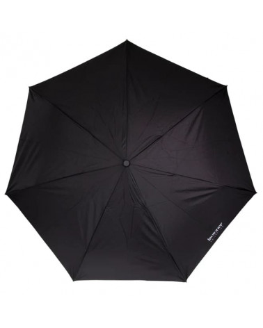 Parapluie Isotoner 3 sections coloris noir uni - Chapo & Co