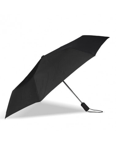 Parapluie Isotoner 3 sections coloris noir uni - Chapo & Co