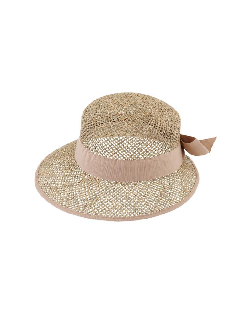 Chapeau forme casquette en 100% paille naturelle - Chapo & Co