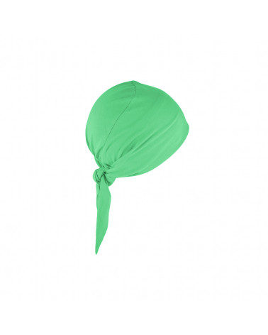 Turban prêt à enfiler et pré-noué pour l’été coloris vert - Chapo & Co