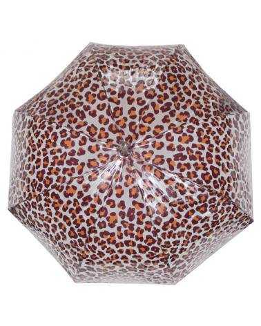 Parapluie Isotoner forme cloche design léopard- Chapo & Co