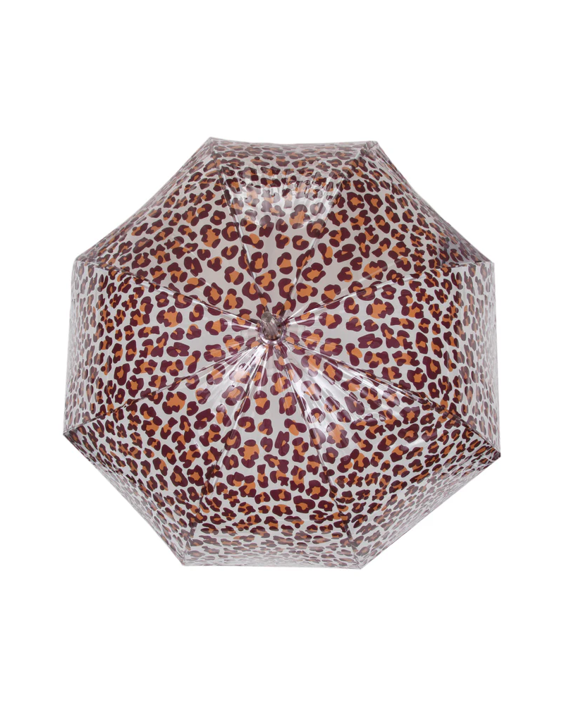 Parapluie Isotoner forme cloche design léopard- Chapo & Co Parapluie Isotoner forme cloche design léopard- Chapo & Co
