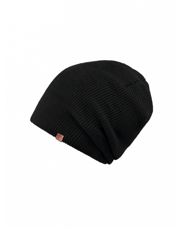 Bonnet homme en tricot modèle Coler coloris noir - Barts