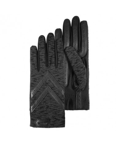 Gants tactiles femme en tissu recyclé tactile coloris imprimé - Isotoner