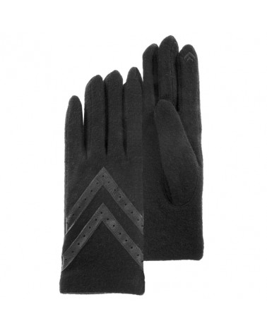 Gants tactiles en laine pour femme coloris noir - Isotoner