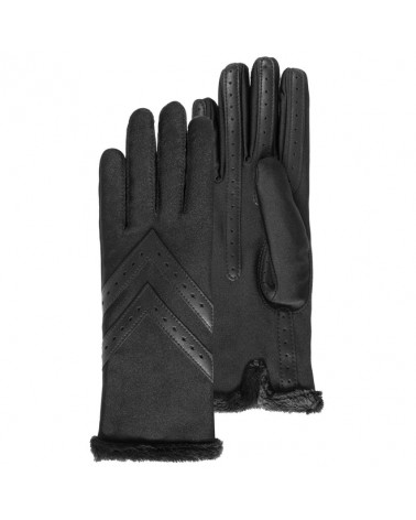 Gants imperméable et tactile femme coloris noir - Isotoner