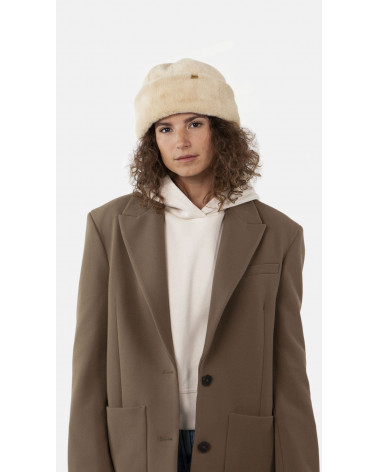 Toque en fourrure synthétique réglable modèle Cherrybush coloris camel - Barts