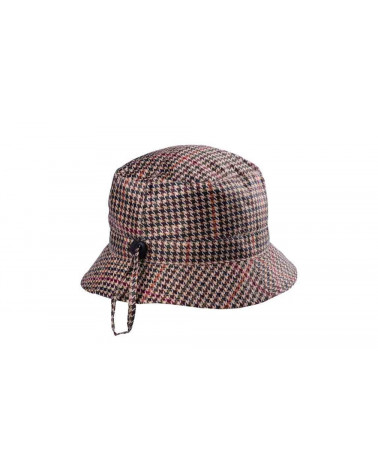 Chapeau de pluie forme cloche motif pied de poule - Chapo & co