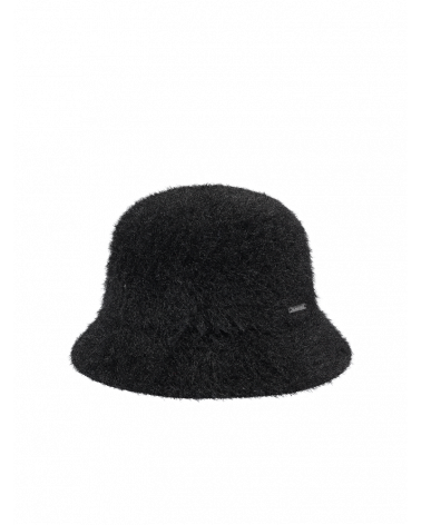 Chapeau forme bob en fausse fourrure coloris noir - Barts