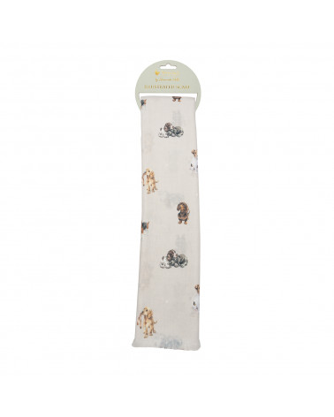 Foulard Wrendale Design motifs animalier chiots - Chapo & Co Montargis