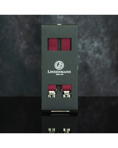 Bretelles x-forme Lindenmann coloris bordeaux - Chapo & co