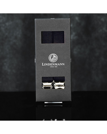 Bretelles Lindenmann 3,5cm classique coloris noir - Chapo & co