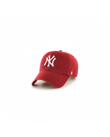 Casquette de baseball NY 47 Brand clean up coloris Razor red