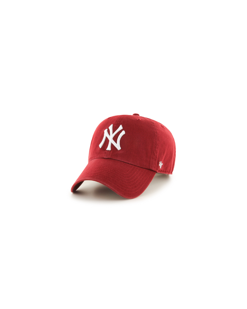 Casquette de baseball NY 47 Brand clean up coloris Razor red