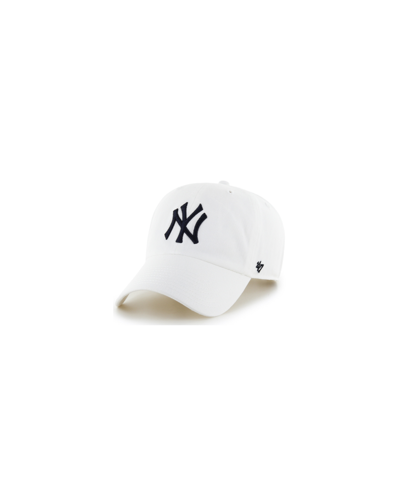 Casquette de baseball snapback NY - 47 Brand - coloris blanc