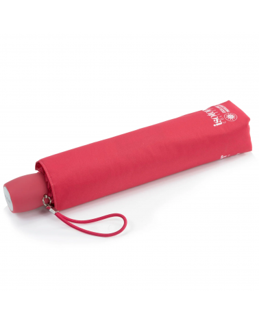 Parapluie Isotoner slim 3 sections coloris fuchsia - Chapo & Co