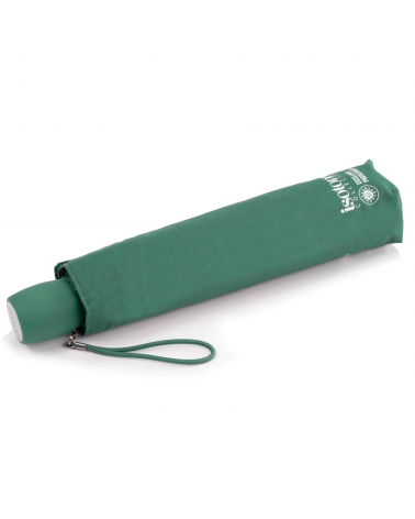 Parapluie Isotoner slim 3 sections coloris vert - Chapo & Co