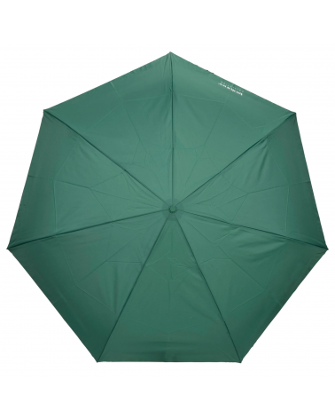 Parapluie Isotoner slim 3 sections coloris vert - Chapo & Co