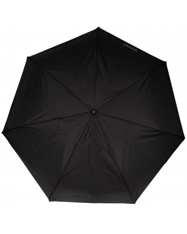 Parapluie Isotoner slim 3 sections coloris noir - Chapo & Co