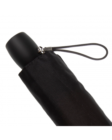 Parapluie Isotoner slim 3 sections coloris noir - Chapo & Co