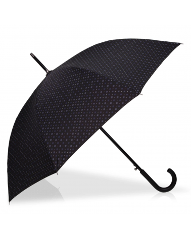 Parapluie canne automatique homme Isotoner motif Cravate - Chapo & Co