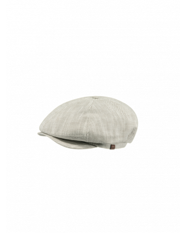 Casquette Irlandaise à 6 côtes pour l'été coloris beige - BARTS