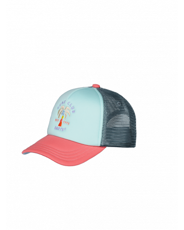 Casquette de base-ball pour enfant forme trucker coloris celadon - Chapo & Co