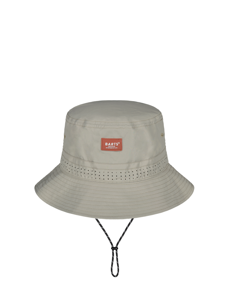 Chapeau forme bob homme avec jugulaire coloris taupe - Barts