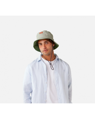 Chapeau forme bob homme avec jugulaire coloris taupe - Barts