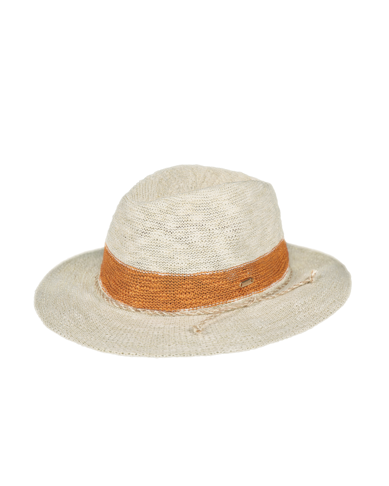 Chapeau d'été forme Fedora souple modèle Ponui Terra