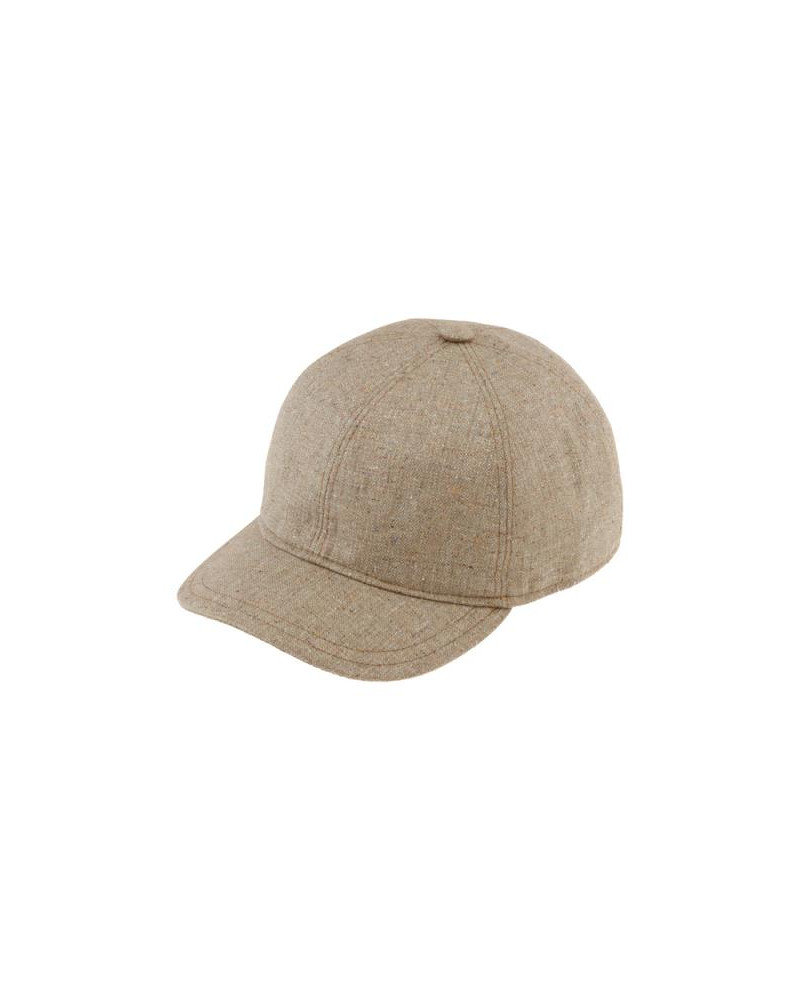 Casquette de baseball anti-uv en coton coloris beige - Chapo & Co