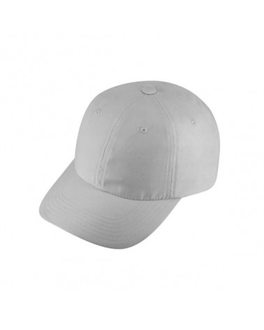 Casquette de baseball en microfibre coloris gris clair - Chapo & Co