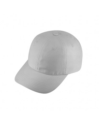 Casquette de baseball en microfibre coloris gris clair - Chapo & Co