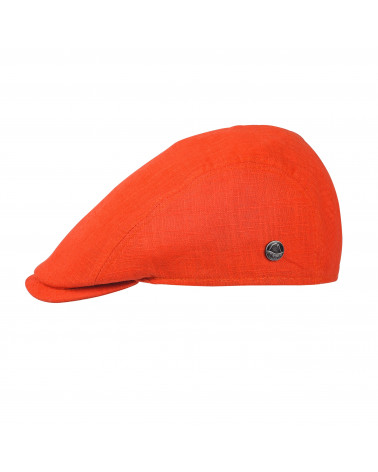 Casquette bombée bang coloris tangerine - Chapo & Co