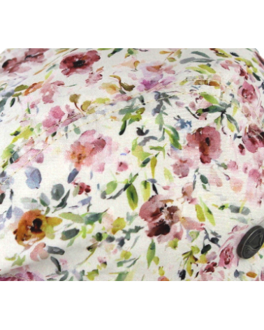 Casquette plate pour l'été forme bang motif Romance - Chapo & Co