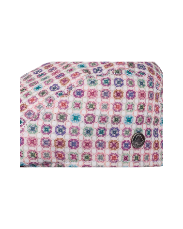 Casquette plate pour l'été forme bang motif Mozaïk - Chapo & Co