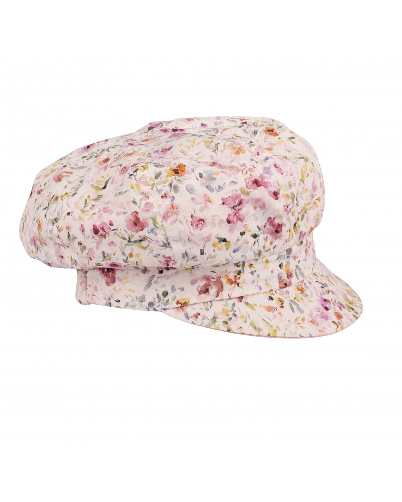 Gavroche d'été réversible pour femme modèle Romance coloris rose poudré