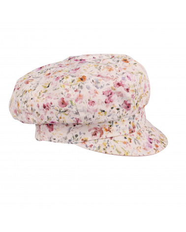 Gavroche d'été réversible pour femme modèle Romance coloris rose poudré