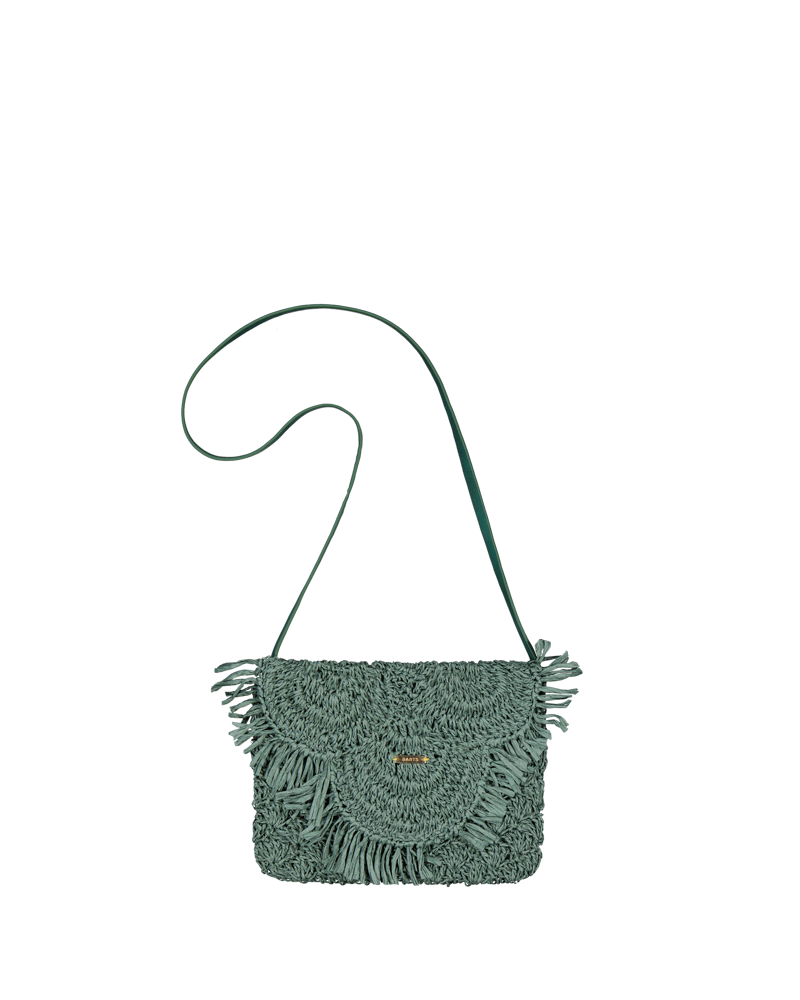 Sac à main bohème à bandoulière en paille Elanora - Barts
