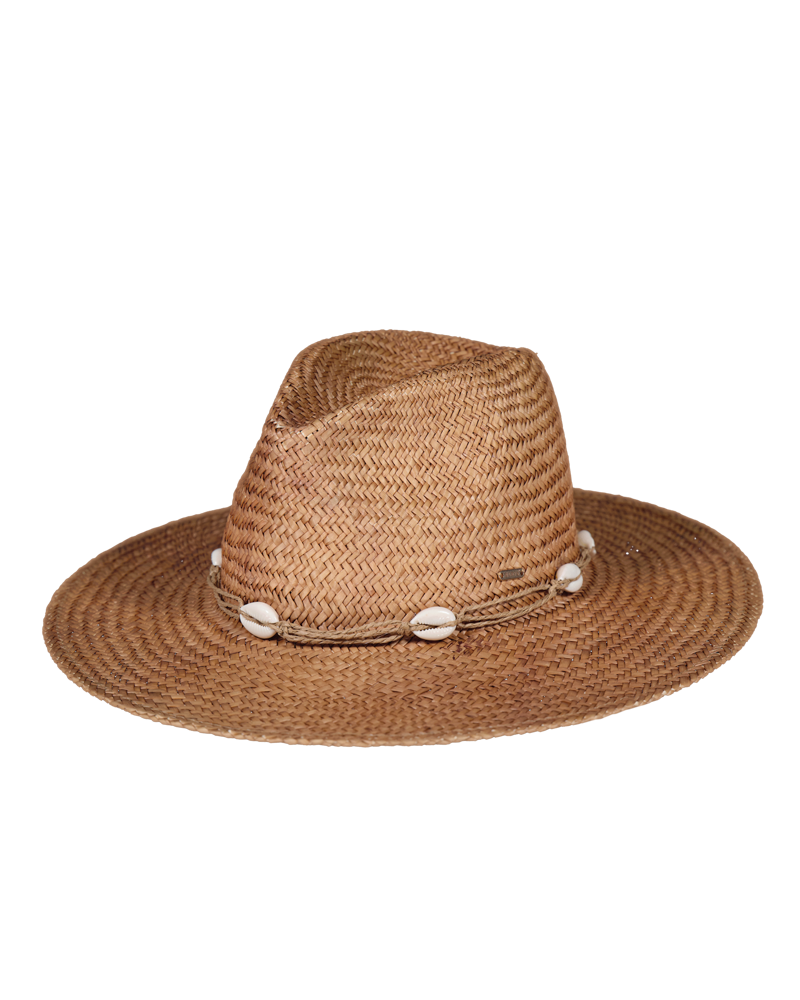 Chapeau forme Fedora en paille avec galon cordes Danarah - Chapo & Co