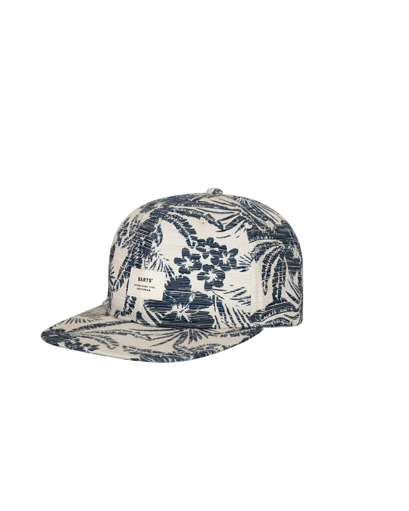Casquette de baseball visière plate motif fleur Hawaïenne Dakou