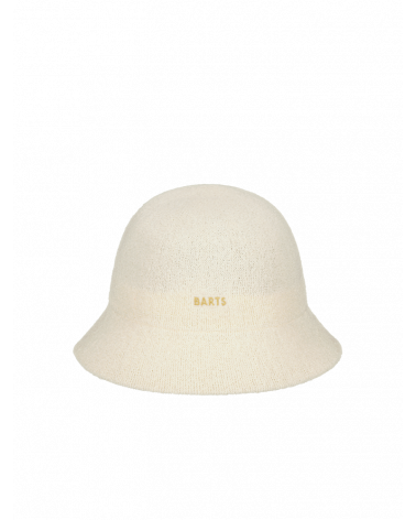 Chapeau forme bob pour l'été coloris blanc modèle Nucha - Barts