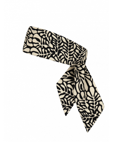 Bandeau d'été pour femme headband Tarni coloris noir - Chapo & Co