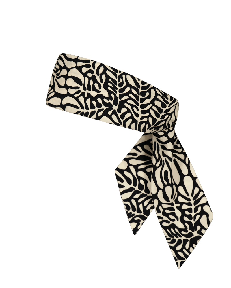 Bandeau d'été pour femme headband Tarni coloris noir - Chapo & Co