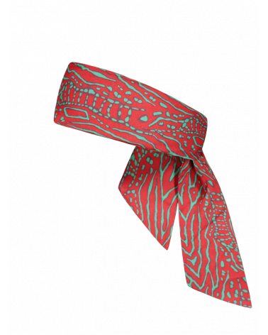Bandeau d'été pour femme headband Tarni coloris rouge - Chapo & Co