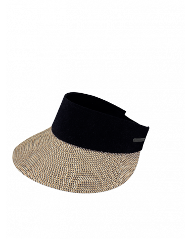 Visière de plage en paille Barts modèle Vesder - Chapo & Co